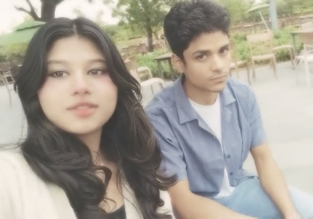 A quiet candid moment together